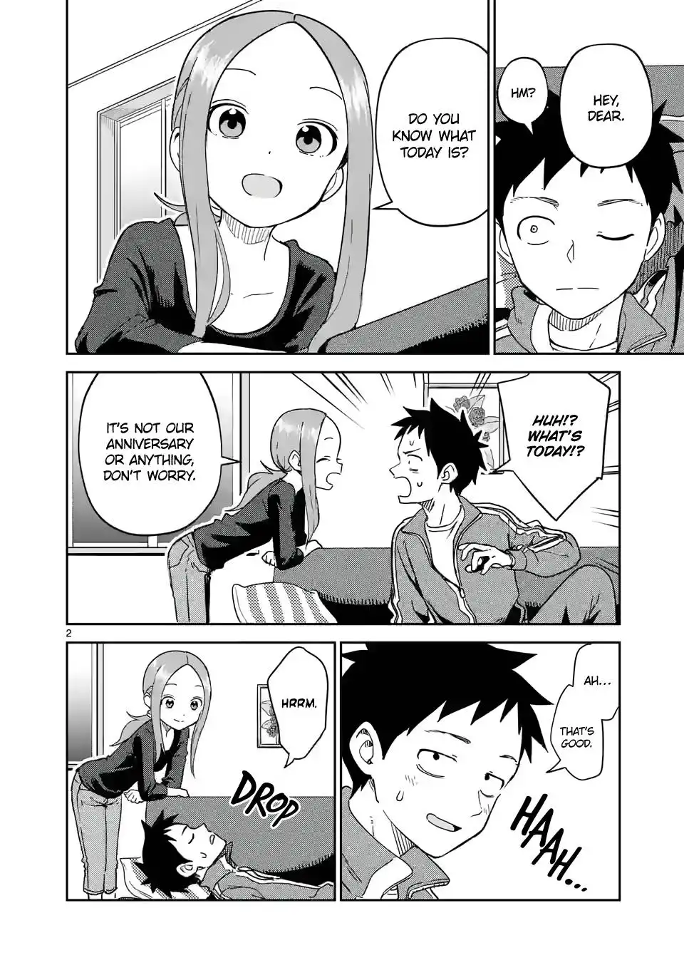 Karakai Jouzu no (Moto) Takagi-san Chapter 254 2